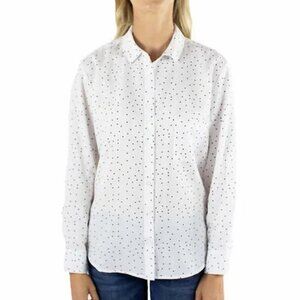 NWT Jachs Girlfriend Ladies' Long Sleeve Button-Up Blouse